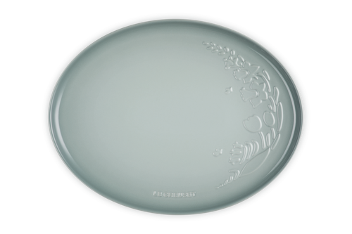 Le Creuset Serving Platter Jardin Ø36cm 'Sea Salt'