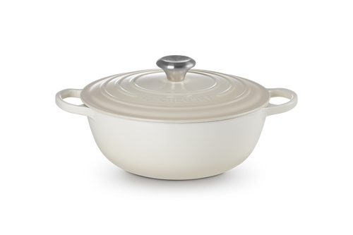 Le Creuset Dutch Oven Signature 'Meringue' Ø26cm / 4.1L