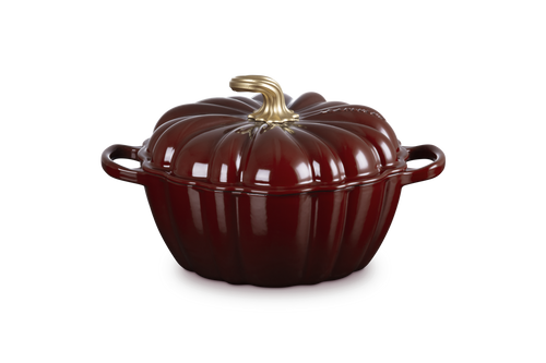 Le Creuset Cast Iron Casserole ø24cm / 3.7L 'Pumpkin Garnet'