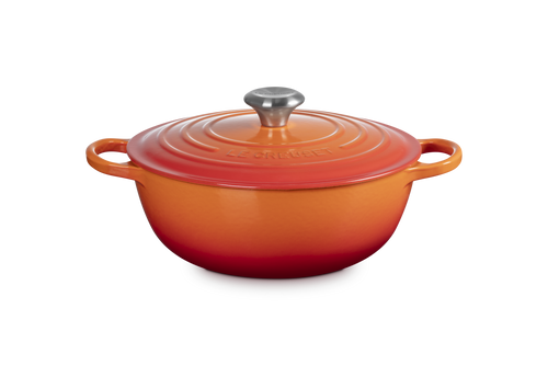 Le Creuset Marmite Braiser Signature 'Flame' Ø26cm / 4.1L