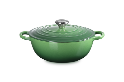 Le Creuset Marmite Dutch Oven Signature 'Bamboo' Ø26cm / 4.1L