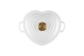 Le Creuset Country Heart Ø20cm / 1L 'White'
