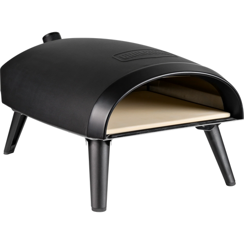 Grill Guru Gas Pizza Oven Black