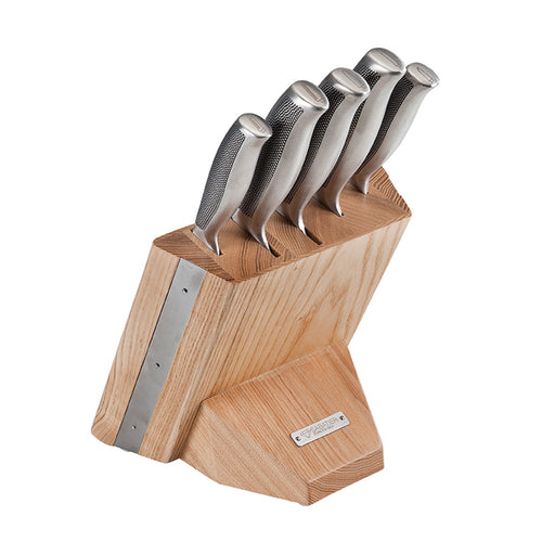 Diamant Sabatier 5-Piece Knife Block Oak 'Riyouri'