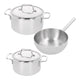 Demeyere 3-piece Pan Set 'Apollo 7'