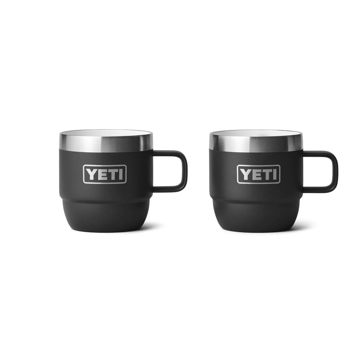 YETI 2 Stackable Thermal Mugs 177ml Rambler 'Black'