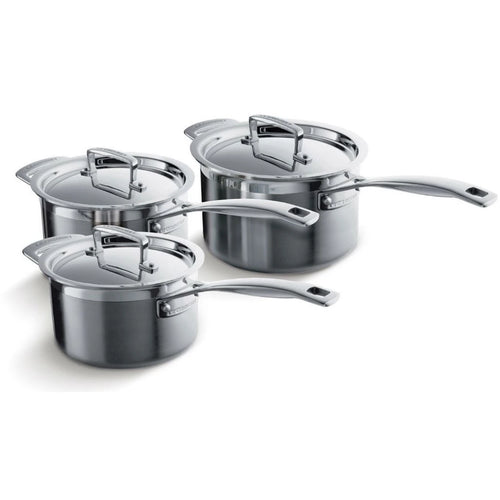 Le Creuset 'Classic 3-ply Stainless Steel' Saucepan Set