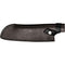 Forged Leather sheath Santoku knife 18cm