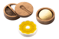 Laguiole Style de Vie Olive Oil Dish with Butter and Salt/Pepper Compartments