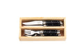 Laguiole Style de Vie 12-Piece Mini Cutlery Black 'Premium Line'