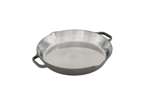 The Windmill PitmasterX Hand Polished Skillet Ø30cm with 2 handles