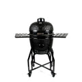 YAKINIKU Medium Kamado Basic 'Black Edition' Ø41cm + Support et tablettes latérales