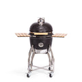 YAKINIKU Kamado medio completo Ø41cm + Supporto e tavolini laterali