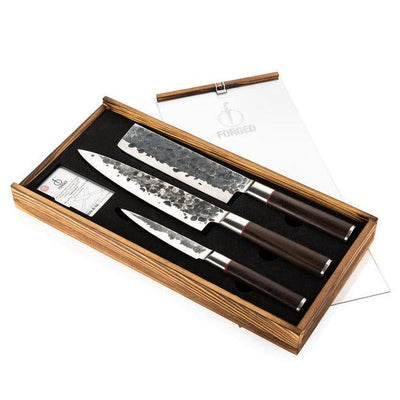 Forged 3-piece knife set Sebra